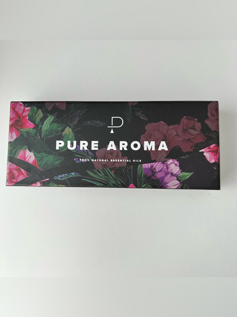 Pure Aroma Essential Oils Set - Floral Black Packaging